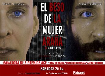 EL BESO DE LA MUJER ARAÑA SÁBADO