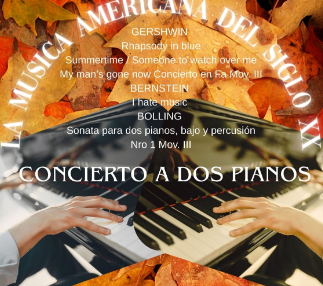 CONCIERTO A DOS PIANOS
