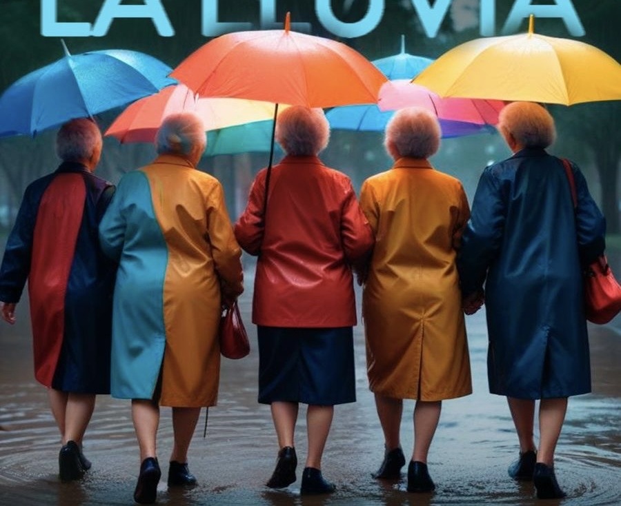 VOCES BAJO LA LLUVIA